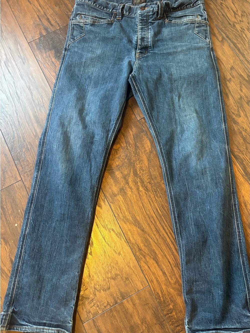 (TAD) Intercept Denim Pants - Blue Tactical Jeans